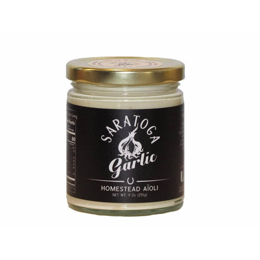 SARATOGA GARLIC SARATOGA GARLIC Aioli Grlc Hmstd, 9 oz
