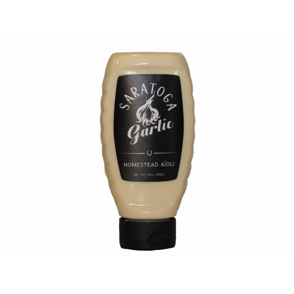 SARATOGA GARLIC SARATOGA GARLIC Aioli Grlc Hmstd Squeez, 16 oz