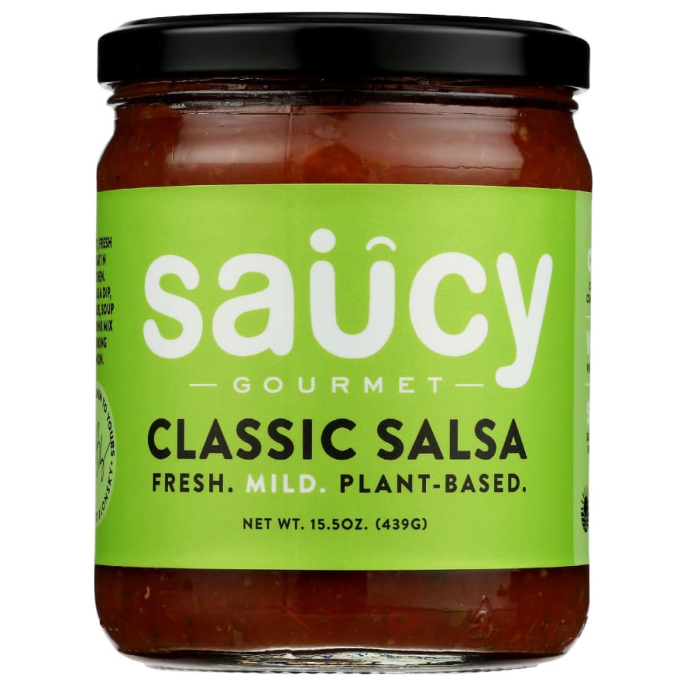 SAUCY GOURMET: Classic Salsa 15.5 oz (Pack of 4) - Salsas - SAUCY GOURMET