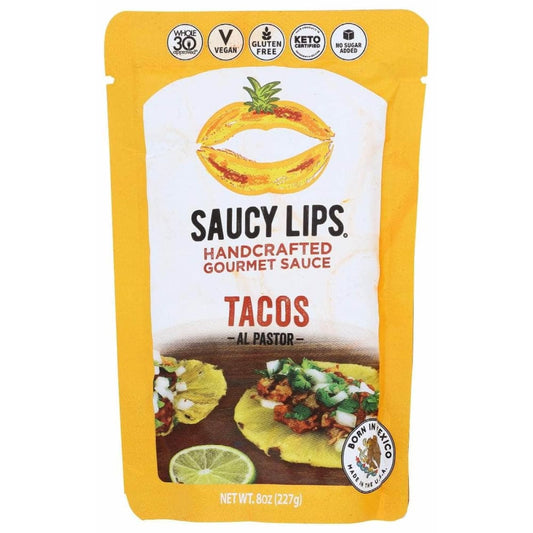 SAUCY LIPS SAUCY LIPS Sauce Al Pastor Taco, 8	 oz