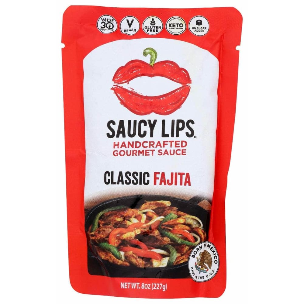 SAUCY LIPS SAUCY LIPS Sauce Classic Fajita, 8 oz