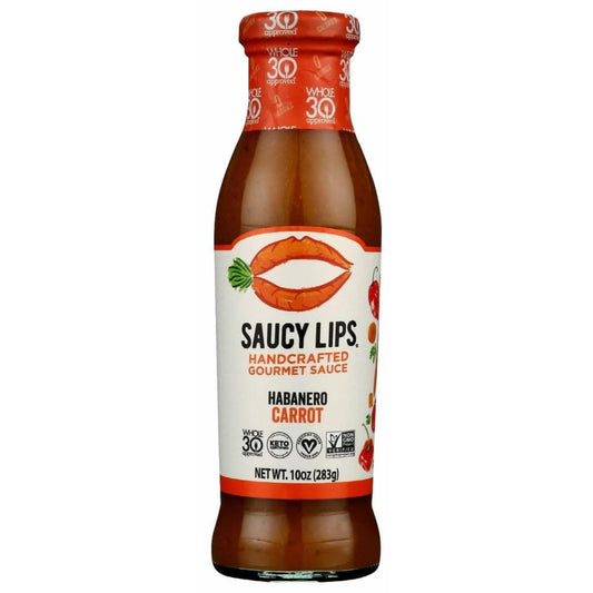 SAUCY LIPS Saucy Lips Sauce Habanero Carrot, 10 Oz