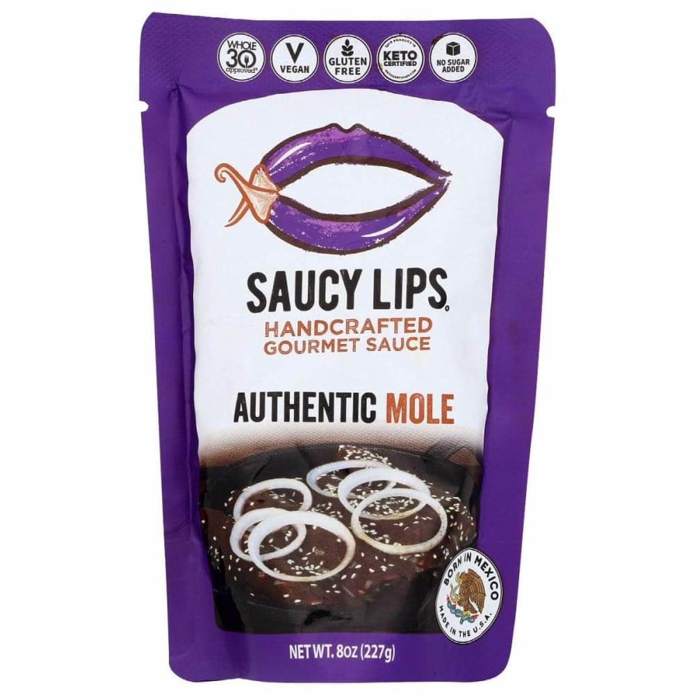 SAUCY LIPS SAUCY LIPS Sauce Mole, 8	 oz