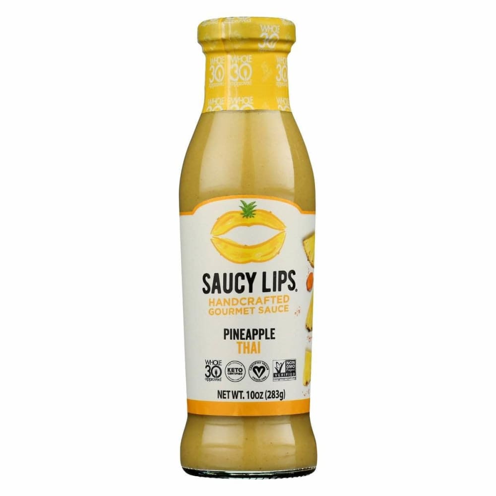 SAUCY LIPS Saucy Lips Sauce Pineapple Thai, 10 Oz