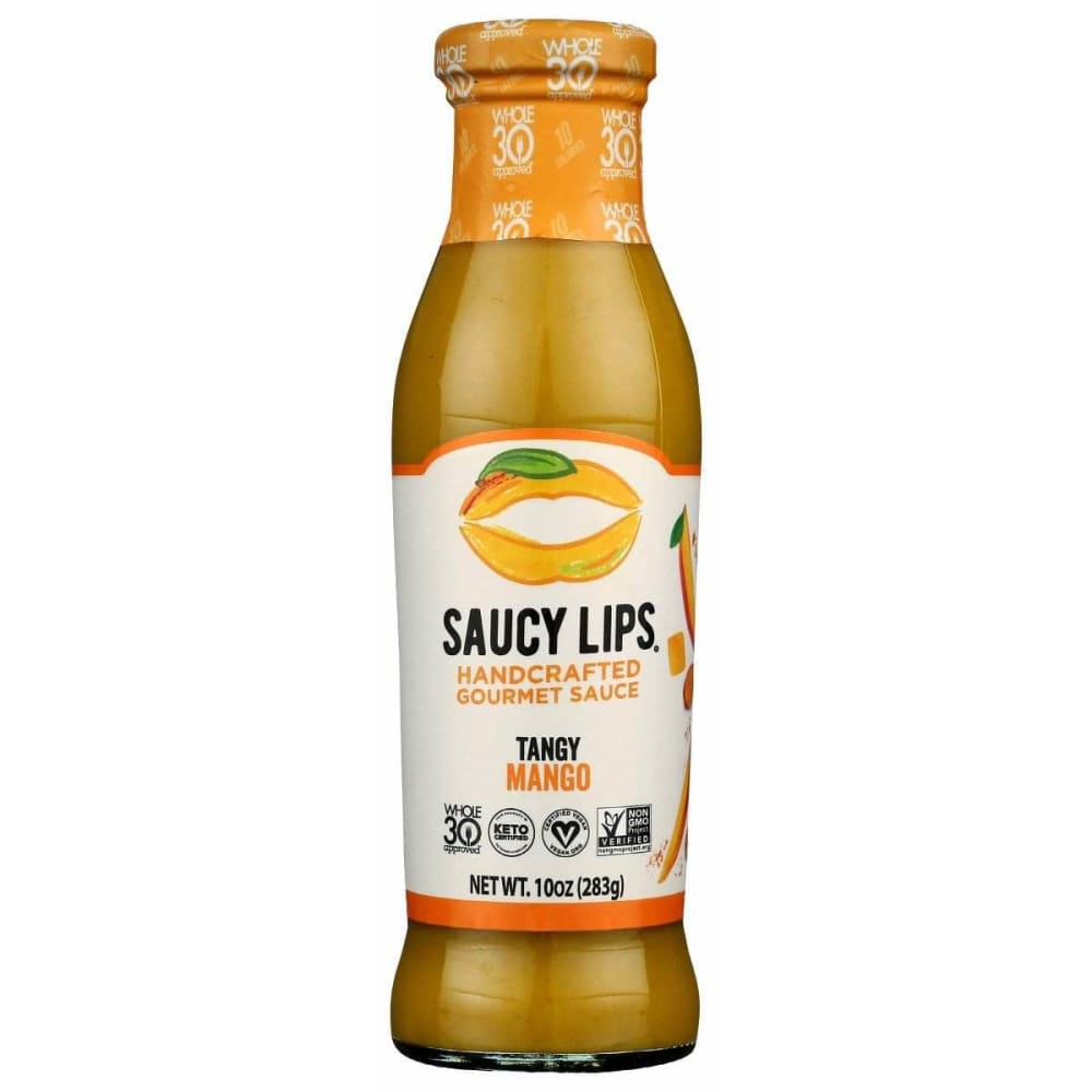 SAUCY LIPS Saucy Lips Sauce Tangy Mango, 10 Oz