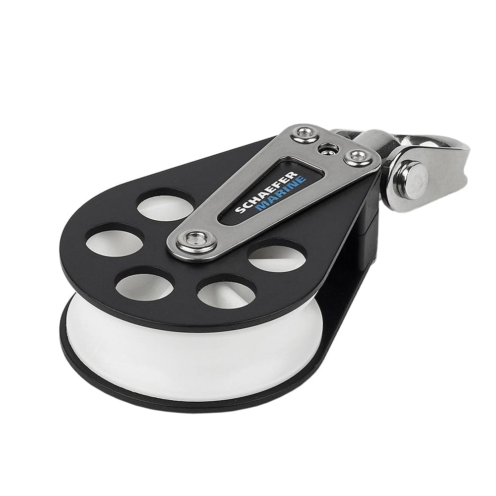 Schaefer Single Aluminum Block - 60mm Sheave - Sailing | Blocks - Schaefer Marine