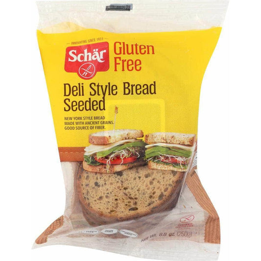 Schar Schar Deli Style Bread Seeded, 8.8 oz