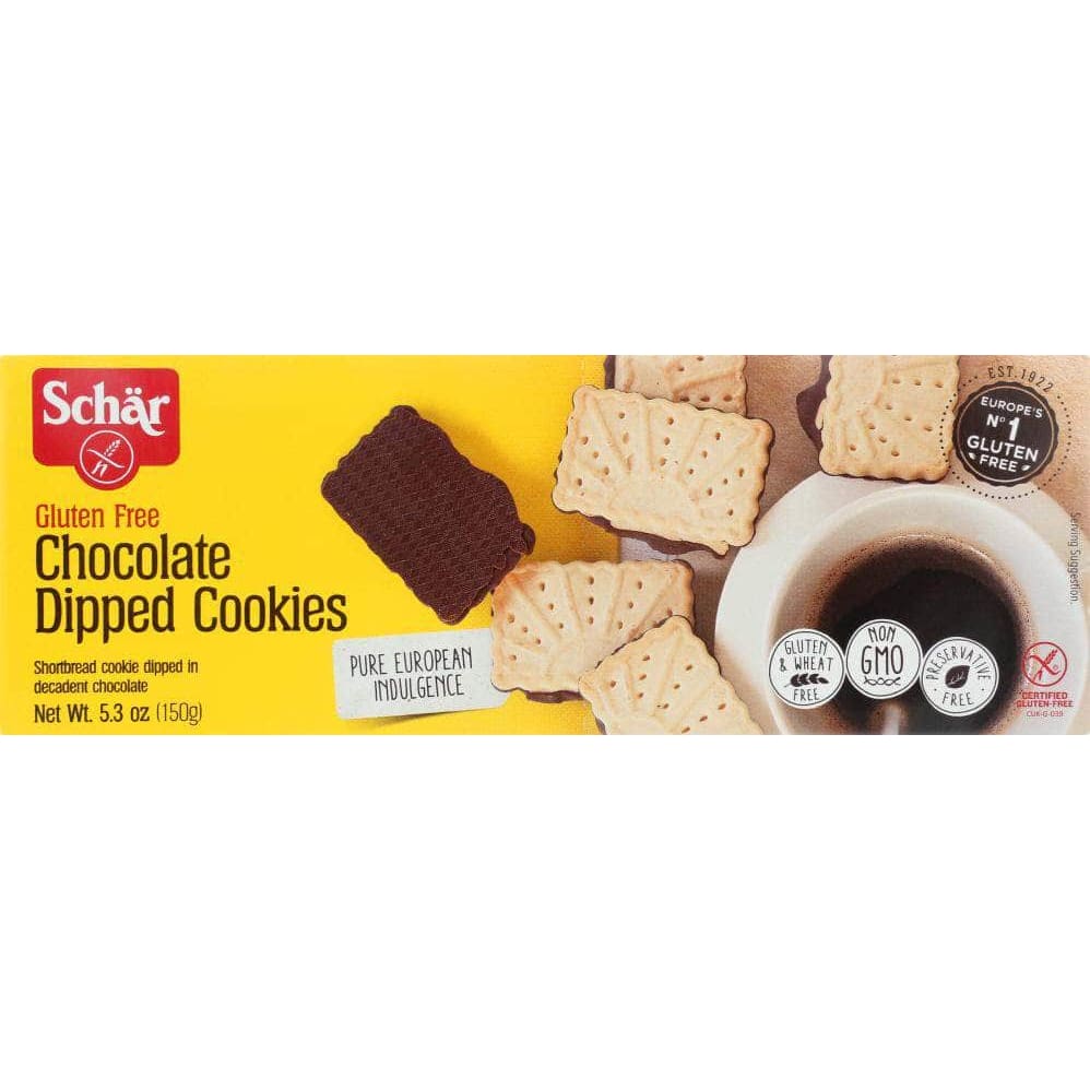 Schar ScharCookies Gluten Free Chocolate Dipped, 5.3 oz