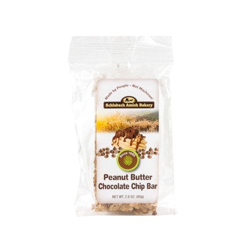 Schlabach Amish Bakery Peanut Butter Chocolate Chip Grand-ola Bars 2.8oz (Case of 12) - Free Shipping Items/Snack Time - Schlabach Amish