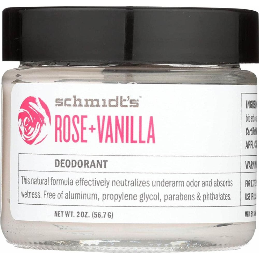 SCHMIDTS SCHMIDTS Deodorant Rose Vanilla, 2 oz
