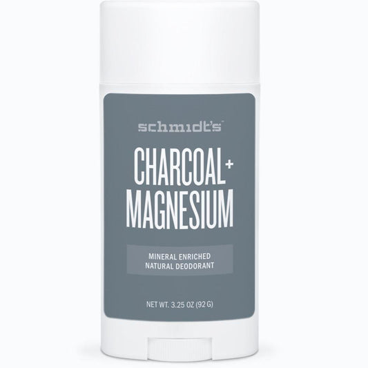SCHMIDTSDE: Deodorant Stick Charcoal 3.25 oz (Pack of 3) - Bath & Body > Natural Body Care > Organic Antiperspirants Best Organic Deodorant
