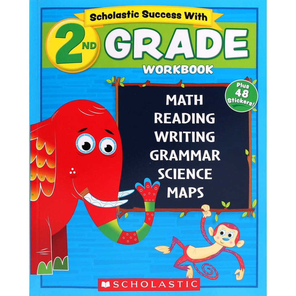 Schoastic Success With 2nd Grade Workbook - Home/Seasonal/Back to School/School Supplies/ - Unbranded