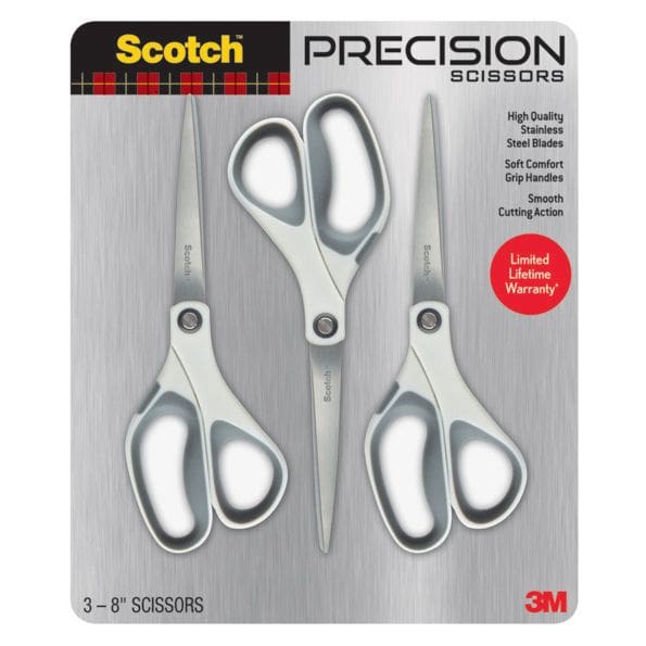 Scotch 8 Precision Scissors 3 pk. - Scotch