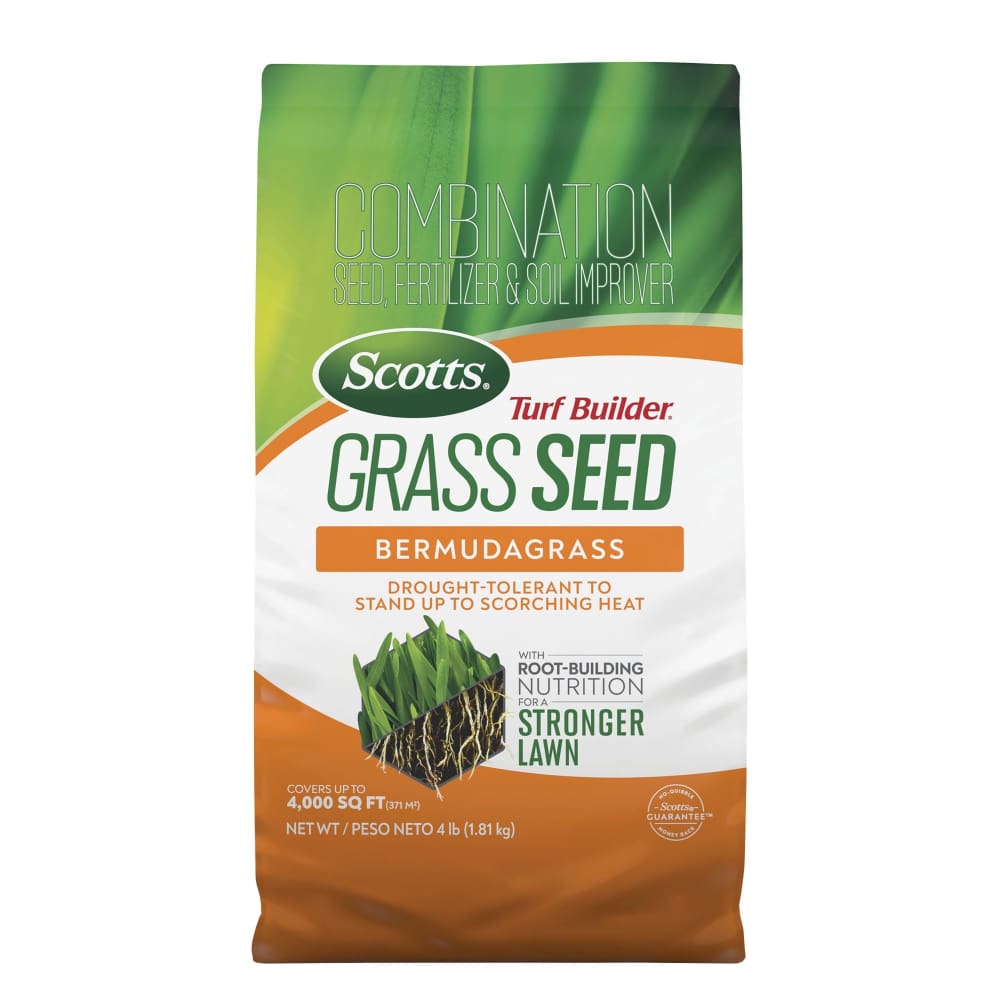 Scotts Scotts Turf Builder Grass Seed Bermudagrass 4 lbs. - Home/Lawn & Garden/Fertilizer & Seed/ - Scotts
