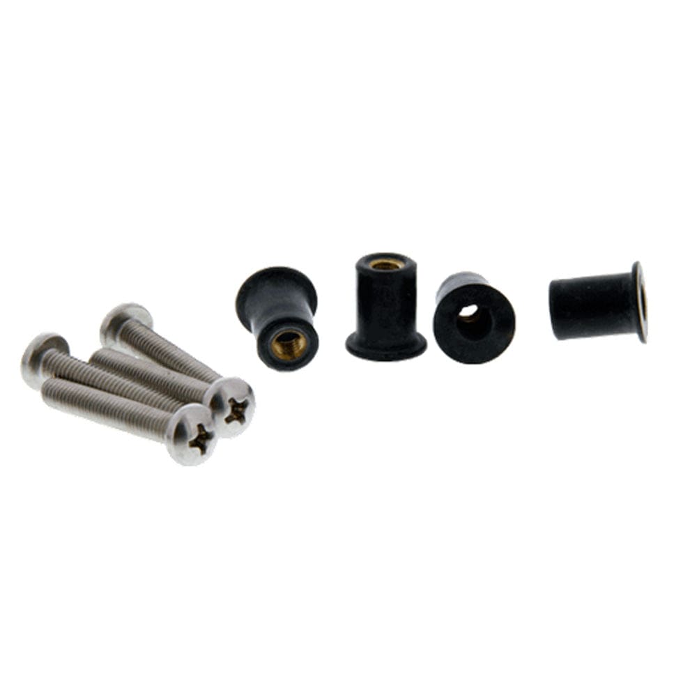 Scotty 133-4 Well Nut Mounting Kit - 4 Pack (Pack of 4) - Paddlesports | Accessories - Scotty
