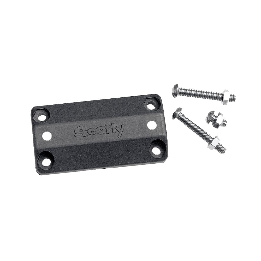 Scotty 242 Rail Mounting Adapter 7/ 8-1 - Black (Pack of 3) - Paddlesports | Accessories - Scotty