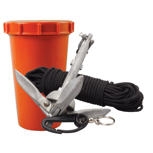 Scotty Anchor Kit - 1.5lbs Anchor & 50’ Nylon Line - Paddlesports | Anchoring,Anchoring & Docking | Anchors - Scotty