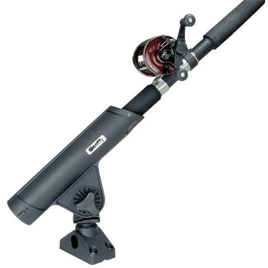 Scotty Rodmaster II Rod Holder w/ 241 Deck/ Side Mount - Black - Paddlesports | Rod Holders,Hunting & Fishing | Rod Holders - Scotty