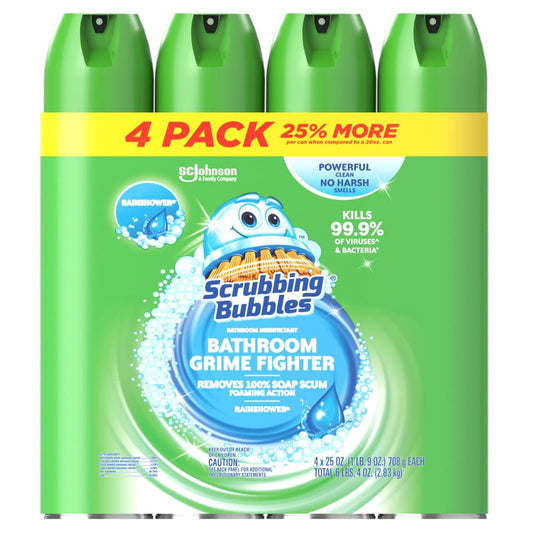 Scrubbing Bubbles Bathroom Cleaner 4 pk./25 oz. - Scrubbing Bubbles