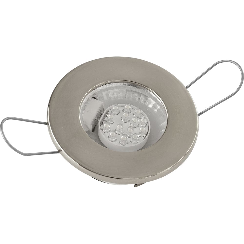 Sea-Dog LED Overhead Light - Brushed Finish - 60 Lumens - Clear Lens - Stamped 304 Stainless Steel - Lighting | Interior / Courtesy Light -