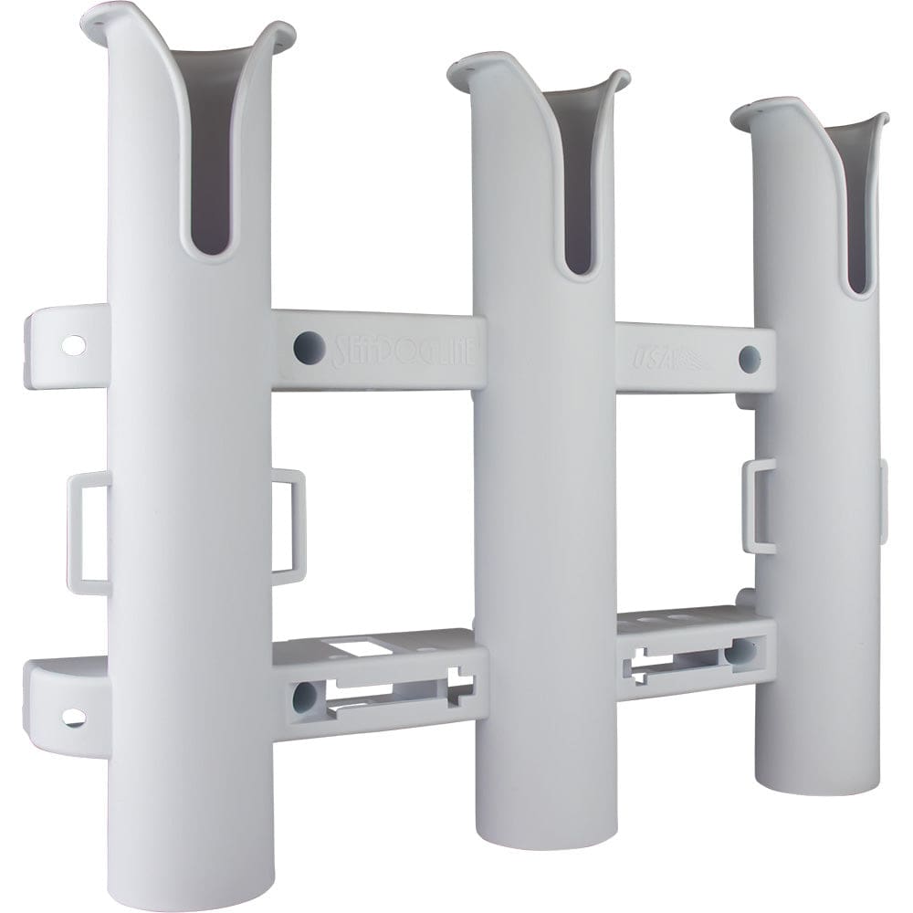 Sea-Dog Triple Threat Three Pole Rod Holder - White - Hunting & Fishing | Rod Holders - Sea-Dog