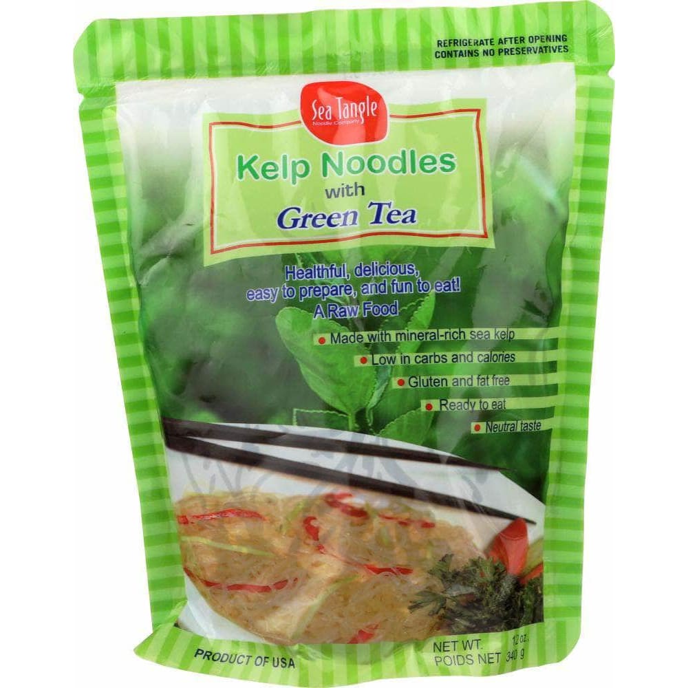Sea Tangle Sea Tangle Kelp Noodles with Green Tea, 12 oz