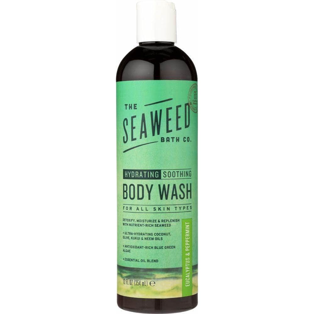 THE SEAWEED BATH CO Sea Weed Bath Company Wash Body Eucalyptus & Peppermint, 12 Oz