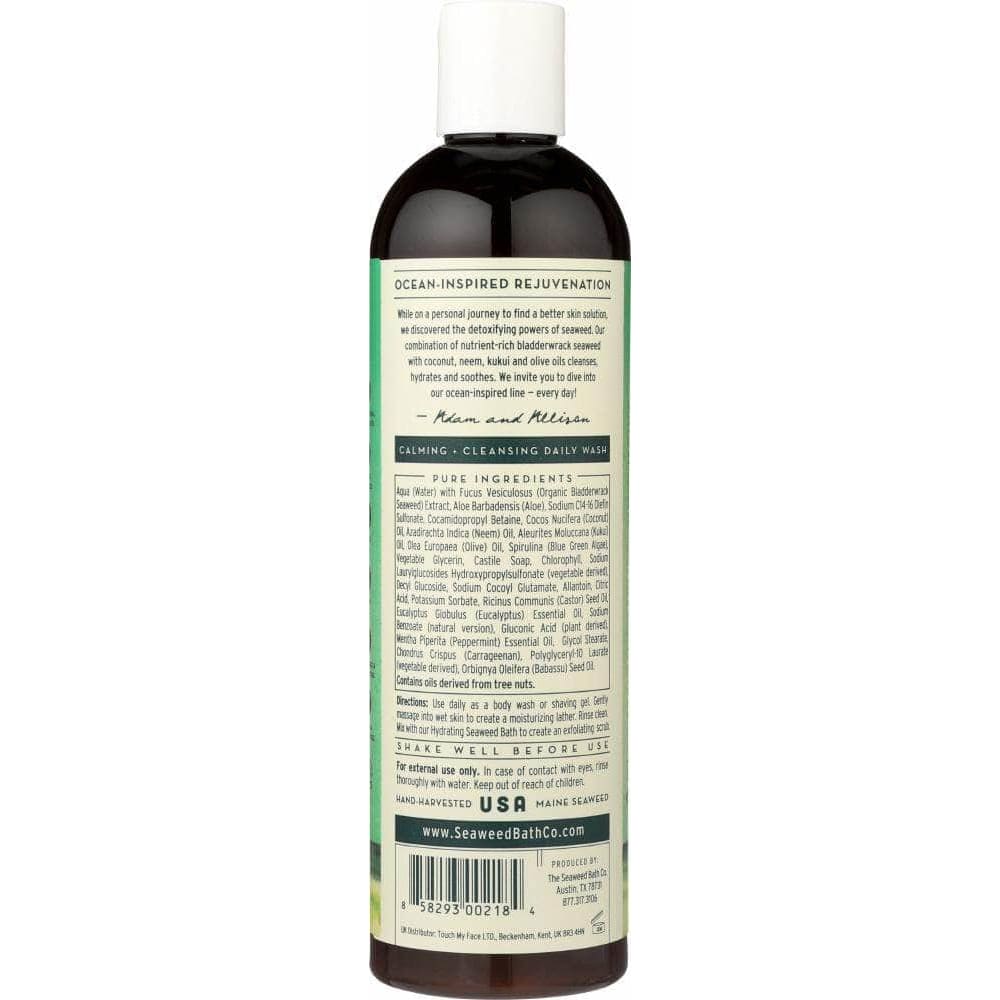 THE SEAWEED BATH CO Sea Weed Bath Company Wash Body Eucalyptus & Peppermint, 12 Oz