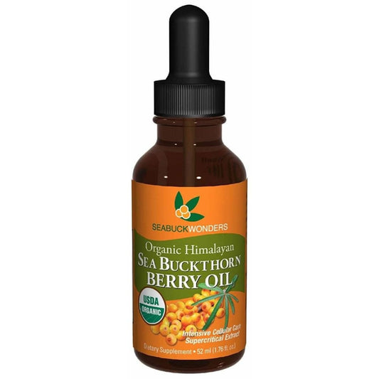 SEABUCKWONDERS Seabuckwonders Organic Sea Buckthorn Berry Oil Dropper, 1.76 Oz