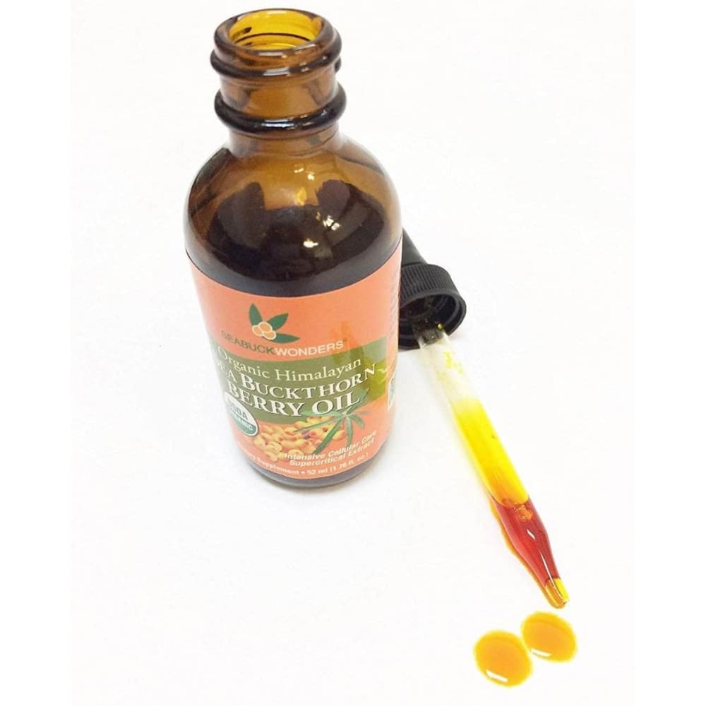 SEABUCKWONDERS Seabuckwonders Organic Sea Buckthorn Berry Oil Dropper, 1.76 Oz