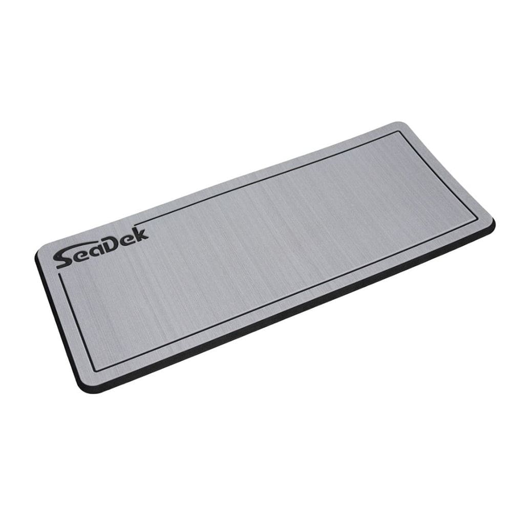 SeaDek Large Helm Pad - Storm Grey/ Black w/ SeaDek Logo - Boat Outfitting | Deck / Galley - SeaDek