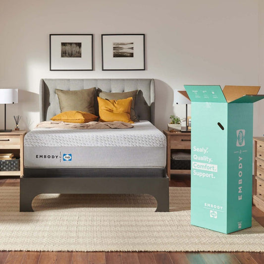 Sealy Embody 12 Medium Hybrid Mattress - Medium - Sealy