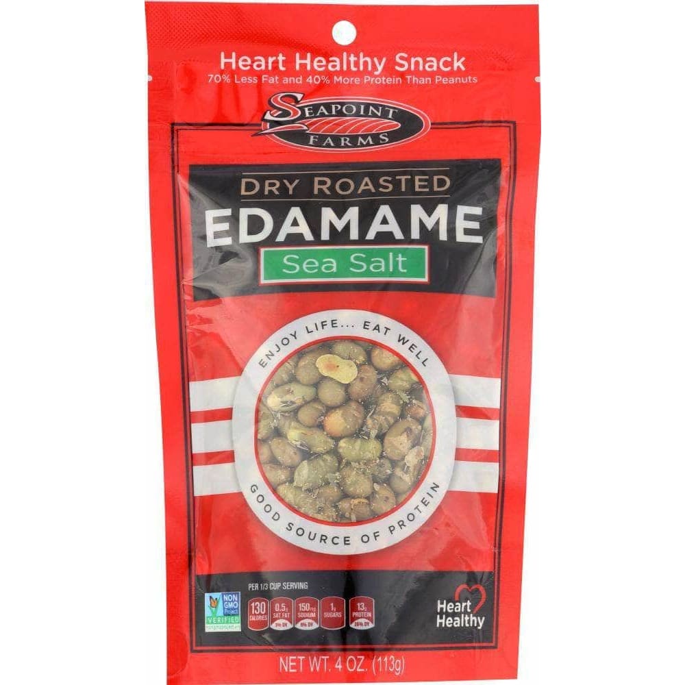 Sea Point Farms Seapoint Farms Edamame Dry Roasted Sea Salt, 4 oz