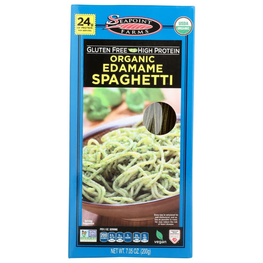 SEAPOINT FARMS: Edamame Spaghetti 7.05 OZ (Pack of 5) - Grocery > Pantry > Pasta and Sauces - SEAPOINT FARMS