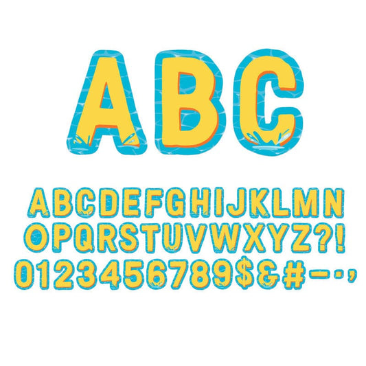 Seas The Day Deco Letters (Pack of 6) - Letters - Eureka