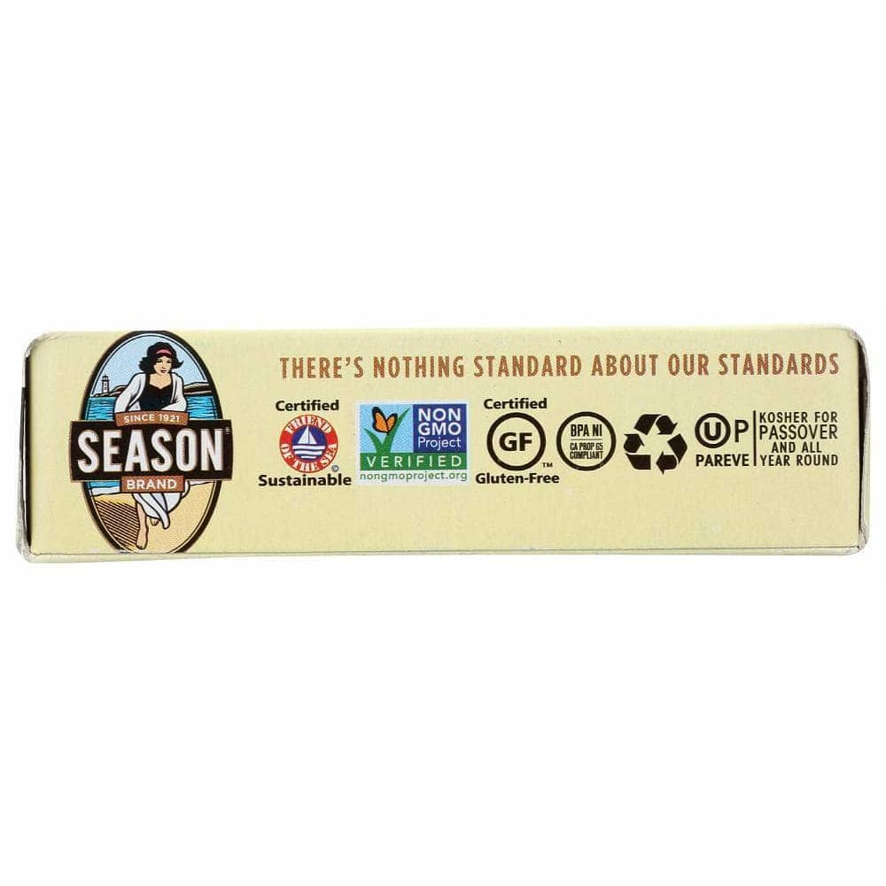 SEASON BRAND Season Skinless And Boneless Sardines In Water No Salt Added, 4.25 Oz