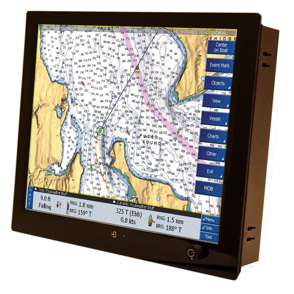 Seatronx 19 Pilothouse Touch Screen Display - Marine Navigation & Instruments | Marine Monitors - Seatronx