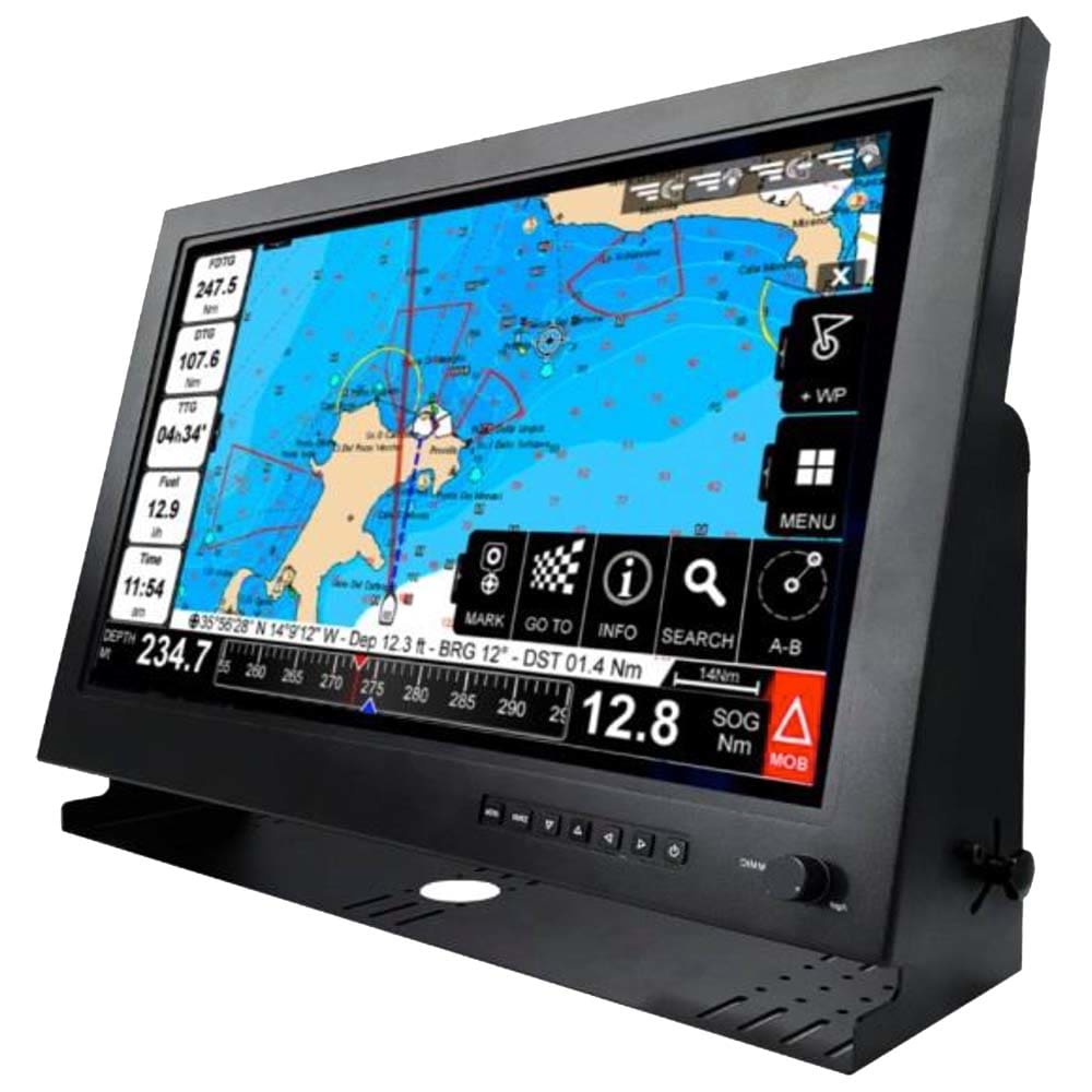Seatronx 24.07 TFT LCD Industrial Display - Marine Navigation & Instruments | Marine Monitors - Seatronx