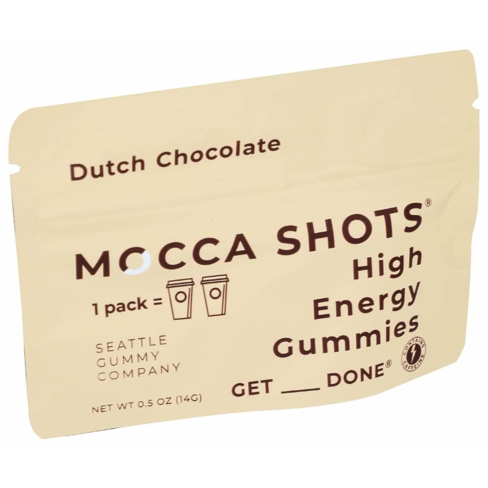 SEATTLE GUMMY COMPANY Seattle Gummy Company Energy Gummy Dutch Chocolate 2Pk, 1 Oz