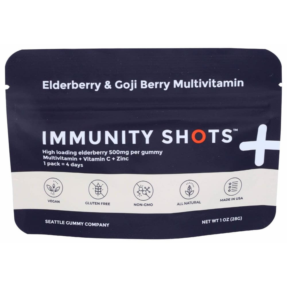 SEATTLE GUMMY COMPANY Seattle Gummy Company Multivitamin Gummy Elderberry & Goji, 1 Oz