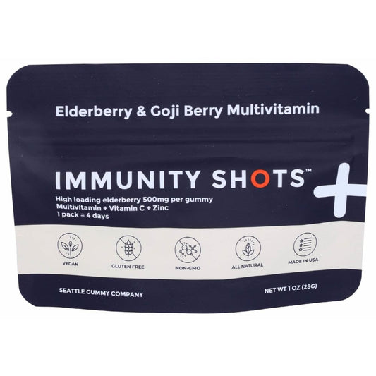 SEATTLE GUMMY COMPANY Seattle Gummy Company Multivitamin Gummy Elderberry & Goji, 1 Oz