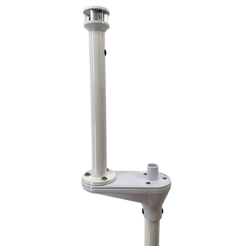 Seaview Light Bar Top w/ LTBLED12 Masthead Light & Threads f/ GPS - Boat Outfitting | Radar/TV Mounts - Seaview