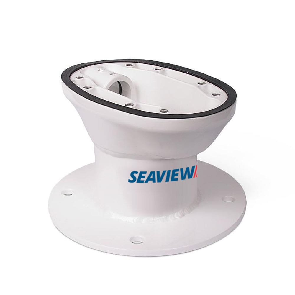 Seaview Modular Mount 8 Vertical Round Base Plate - Top Plate Required - Boat Outfitting | Radar/TV Mounts - Seaview