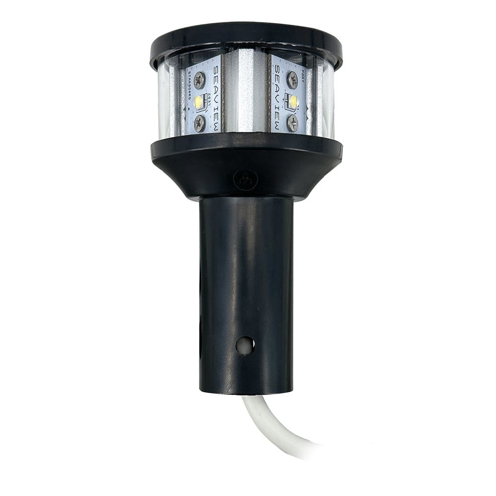 Seaview Round LED Combo Masthead - Black - All Round Light Bar Top - Lighting | Navigation Lights - Seaview