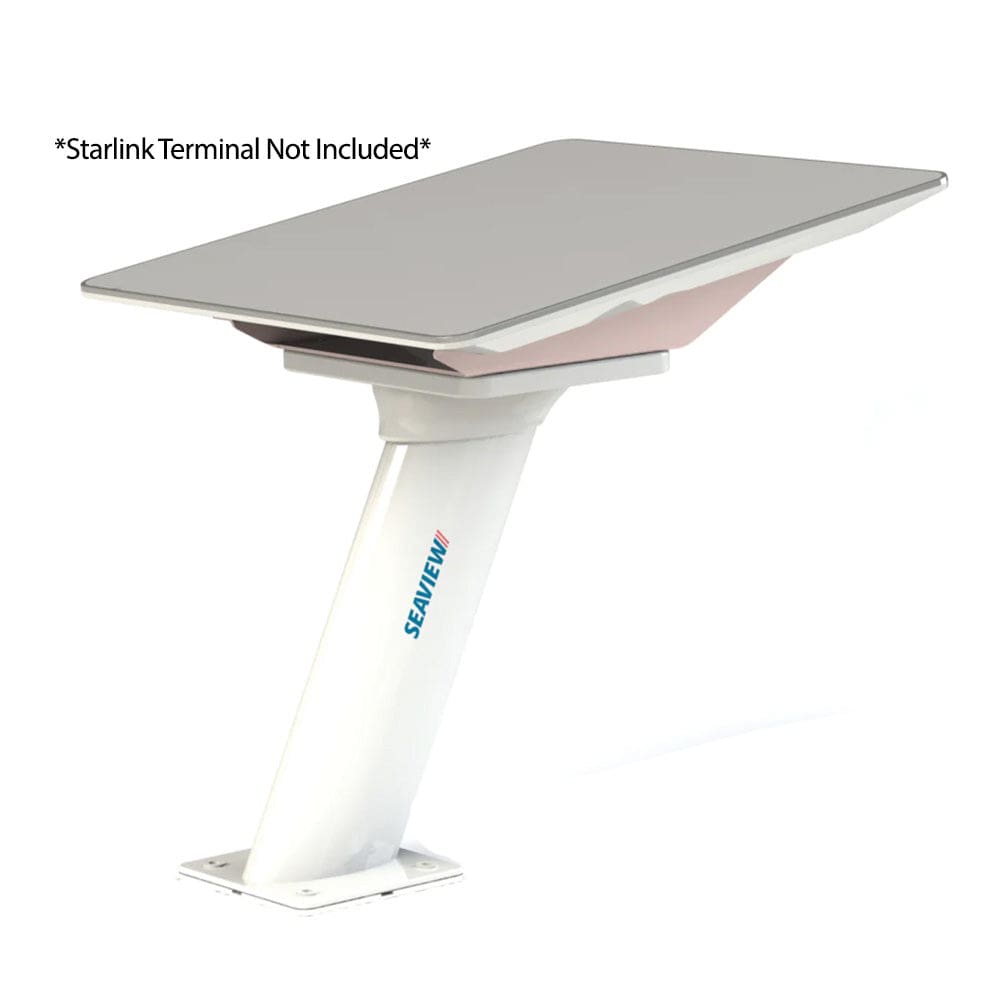 Seaview Starlink High Performance 16 Pedestal Mount w/ ADASTLKA Starlink Top Plate - Boat Outfitting | Radar/TV Mounts - Seaview