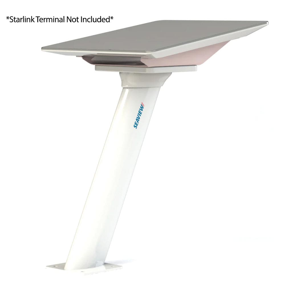 Seaview Starlink High Performance 24 Pedestal Mount w/ ADASTLKA Starlink Top Plate - Boat Outfitting | Radar/TV Mounts - Seaview