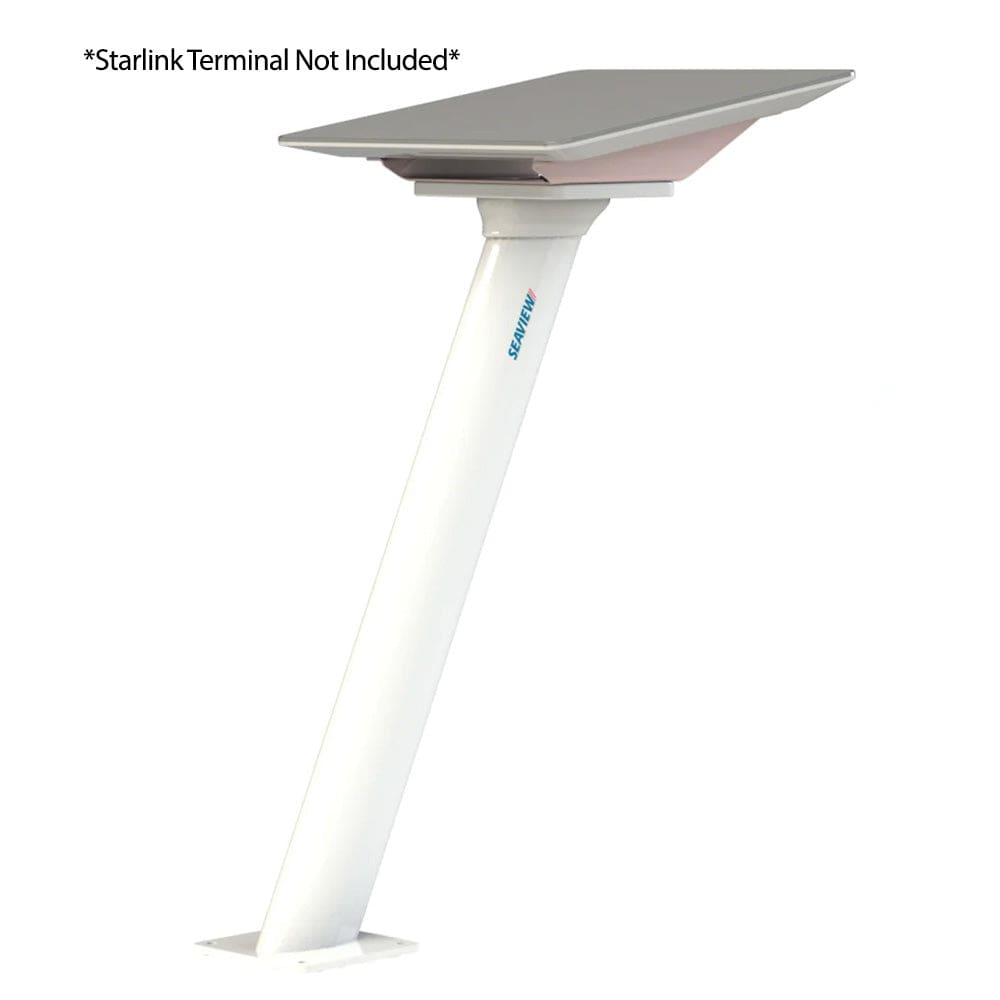 Seaview Starlink High Performance 36 Pedestal Mount w/ ADASTLKA Starlink Top Plate - Boat Outfitting | Radar/TV Mounts - Seaview