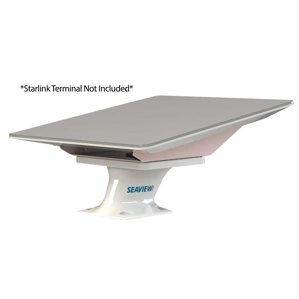 Seaview Starlink High Performance 5 Pedestal Mount w/ ADASTLKA Starlink Top Plate - Boat Outfitting | Radar/TV Mounts - Seaview