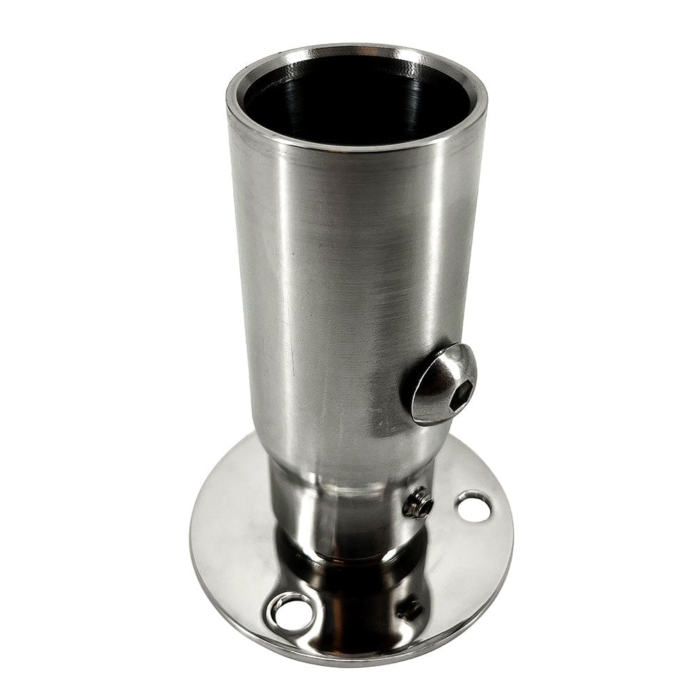 Seaview Starlink Stainless Steel 1-14 Threaded Adapter & Stainless Steel Fixed Base - Communication | Antenna Mounts & Accessories - Seaview