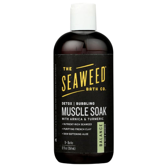 SEAWEED BATH COMPANY: Bubbling Muscle Soak Tea Tree Lavender 12 oz (Pack of 2) - Beauty & Body Care > Soap and Bath Preparations > Bubble